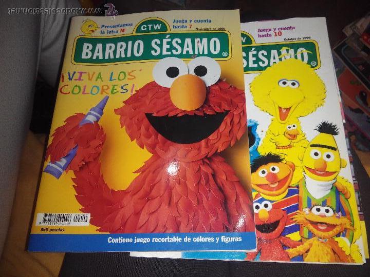 Coleccionismo de Revistas y Peri&oacute;dicos: lote 2 revistas barrio sesamo