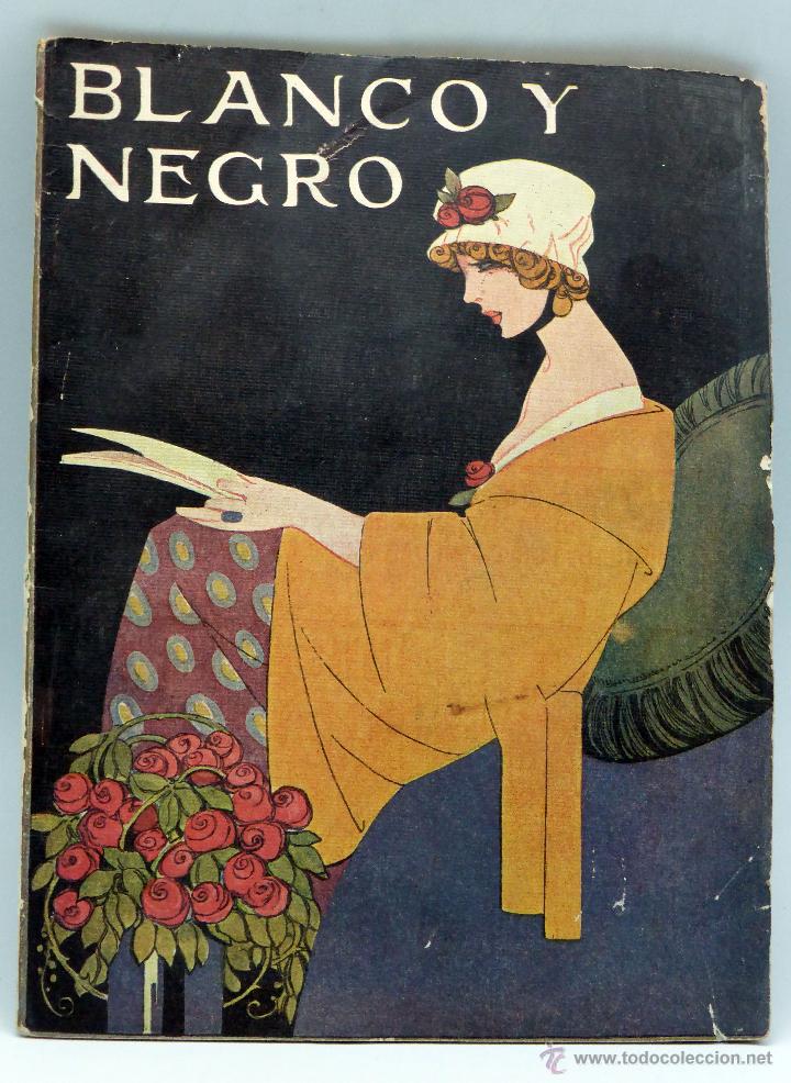 Collection Magazines and Newspapers: Blanco y Negro Junio 1919 Revista n&ordm; 1464 noticias teatro moda novela publicidad Sanatorio Oza