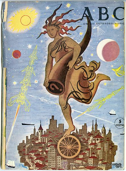 Coleccionismo de revistas y peri&oacute;dicos: ABC. N&uacute;mero Extraordinario. Navidad de 1957. Con m&uacute;ltiples anuncios en color