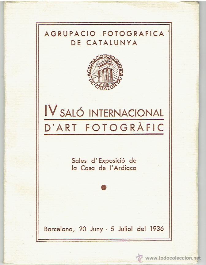 Coleccionismo de revistas y peri&oacute;dicos: AGRUPACIO FOTOGRAFICA DE CATALUNYA