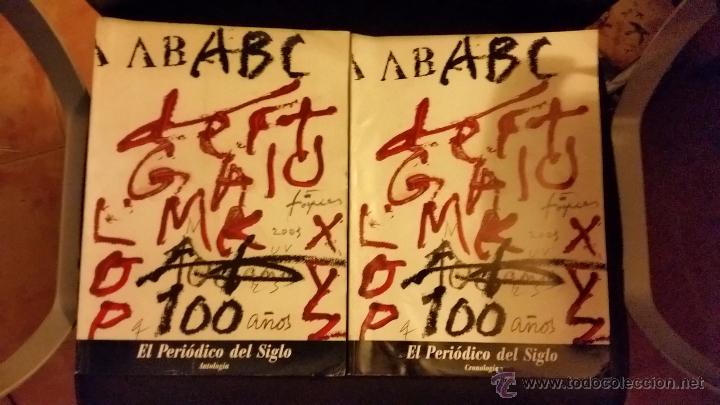 Coleccionismo de Revistas y Peri&oacute;dicos: ABC El periodico del siglo. 2 Volumenes Antolog&iacute;a y Cronolog&iacute;a