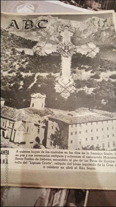 Coleccionismo de revistas y peri&oacute;dicos: ABC, JUEVES 16 DE MARZO DE 1967, SEMANA SANTA EN LIEBANA-COLECCCIONISMO: S&Iacute;MBOLOS DEL NAZISMO