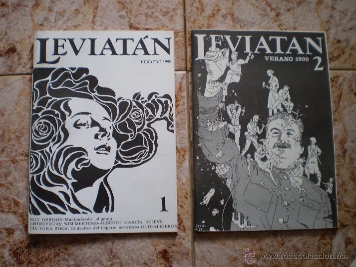 Collezionismo di Riviste e Giornali: REVISTA LEVIATAN. N&ordm; 1 Y 2. VALENCIA. A&Ntilde;O 1990.