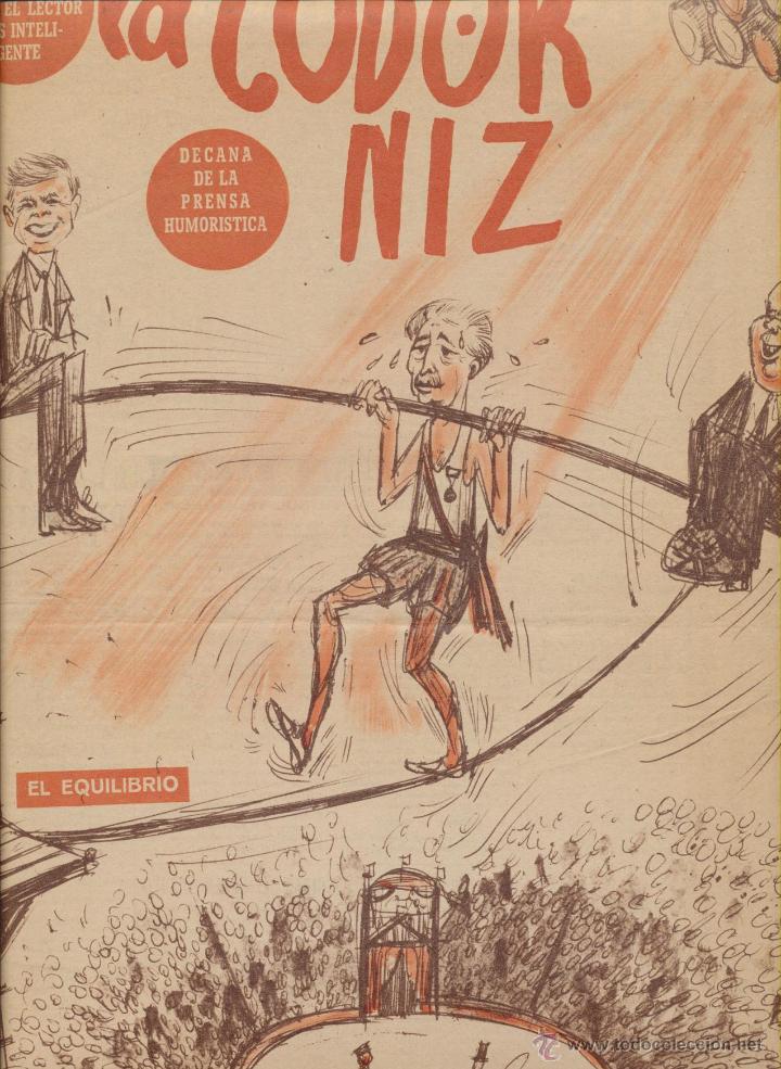 Coleccionismo de Revistas y Peri&oacute;dicos: La Codorniz n&ordm; 1077.