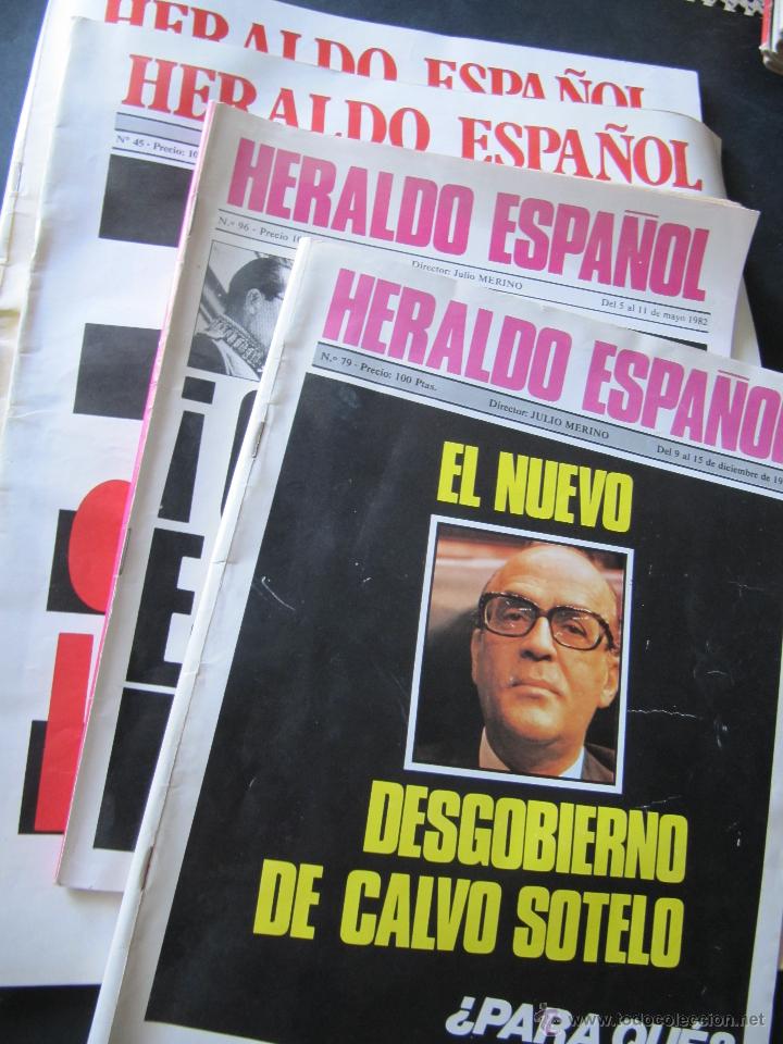 Colecionismo de Revistas e Jornais: LOTE 4 REVISTAS HERALDO ESPA&Ntilde;OL