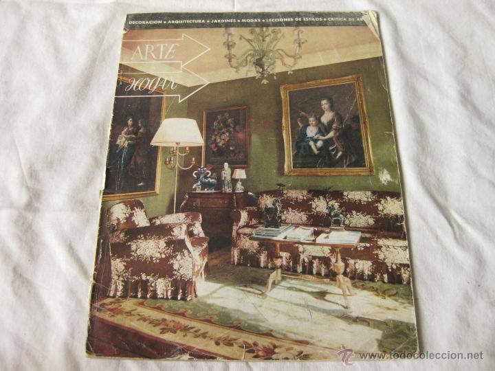 Coleccionismo de Revistas y Peri&oacute;dicos: NUMERO 68 DE LA REVISTA ARTE HOGAR. A&Ntilde;OS 50