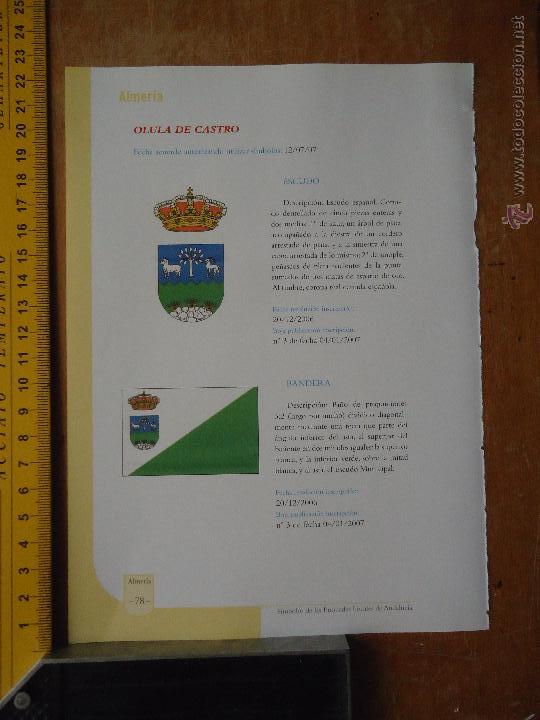 Collection Magazines and Newspapers: HOJA ALMERIA PUEBLO DE LA PROVINCIA - OLULA DE CASTRO