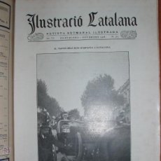 Coleccionismo de Revistas y Periódicos: REVISTA ILUSTRACIÓ CATALANA. VIAJE DE LOS REYES DE ESPAÑA A CATALUNYA. NOVIEMBRE 1908. Lote 53532671