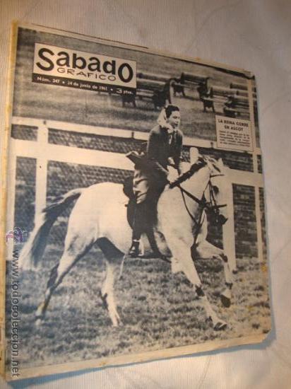 Collezionismo di Riviste e Giornali: REVISTA PERIODICO SABADO GRAFICO N&ordm;  A&Ntilde;O 1, EN PORTADA