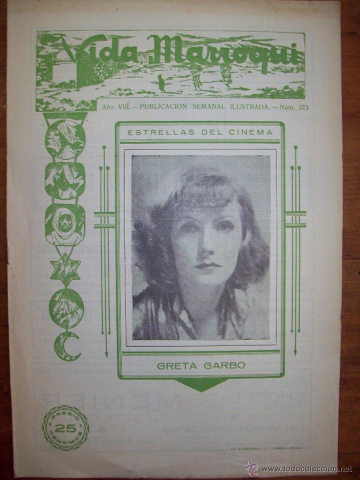 Sammeln von Zeitschriften und Zeitungen: VIDA MARROQU&Iacute; : Revista Semanal Ilustrada. A&ntilde;o VIII ; Melilla, 13 Mayo 1933 ; N&ordm; 373