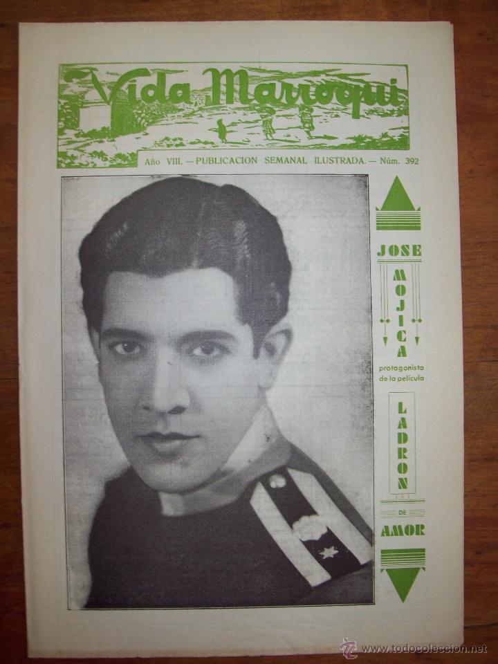 Sammeln von Zeitschriften und Zeitungen: VIDA MARROQU&Iacute; : Revista Semanal Ilustrada. A&ntilde;o VIII ; Melilla, 12 Octubre 1933 ; N&ordm; 392