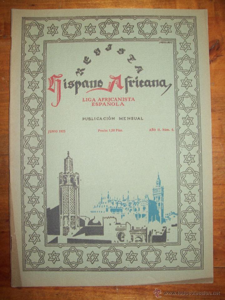 Collection Magazines and Newspapers: REVISTA HISPANO AFRICANA : Publicaci&oacute;n Mensual. Junio 1923 ; A&ntilde;o II ; N&uacute;m. 6