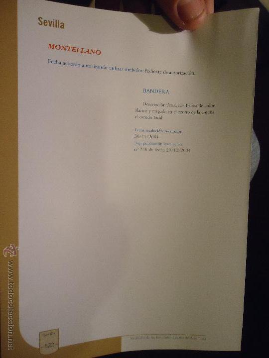 Coleccionismo de revistas y peri&oacute;dicos: HOJA - SEVILLA PUEBLO DE LA PROVINCIA - SEVILLA - MONTELLANO