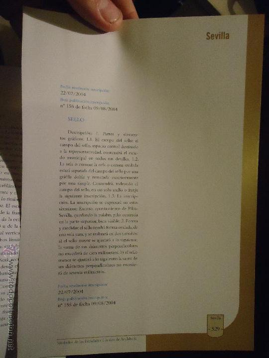 Coleccionismo de revistas y peri&oacute;dicos: HOJA - SEVILLA PUEBLO DE LA PROVINCIA - SEVILLA - SALTERAS