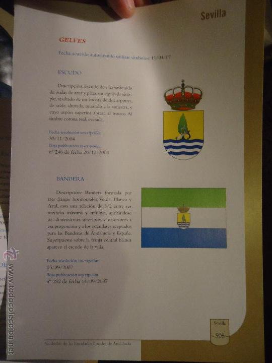 Coleccionismo de revistas y peri&oacute;dicos: HOJA - SEVILLA PUEBLO DE LA PROVINCIA - SEVILLA - GELVES