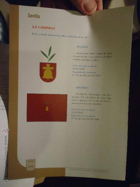 Coleccionismo de revistas y peri&oacute;dicos: HOJA - SEVILLA PUEBLO DE LA PROVINCIA - SEVILLA - LA CAMPANA