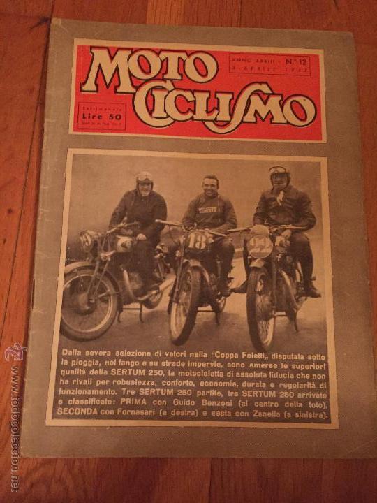 Coleccionismo de Revistas y Peri&oacute;dicos: Revista- moto ciclismo - numero 12- 1947