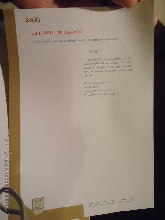 Coleccionismo de revistas y peri&oacute;dicos: HOJA - SEVILLA PUEBLO DE LA PROVINCIA - SEVILLA - LA PUEBLA DE CAZALLA