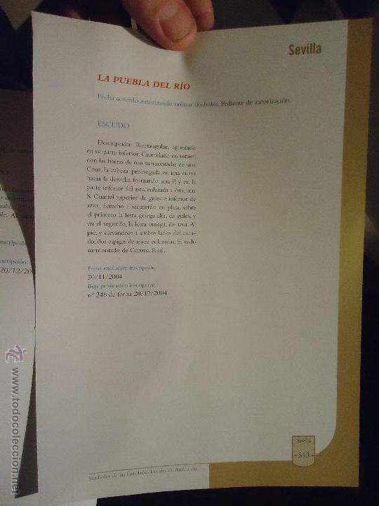 Coleccionismo de revistas y peri&oacute;dicos: HOJA - SEVILLA PUEBLO DE LA PROVINCIA - SEVILLA - LA PUEBLA DEL RIO