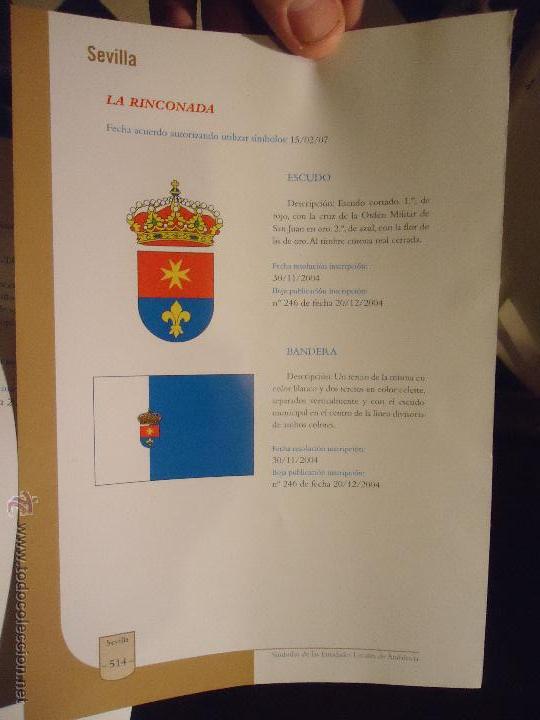 Coleccionismo de revistas y peri&oacute;dicos: HOJA - SEVILLA PUEBLO DE LA PROVINCIA - SEVILLA - LA RINCONADA