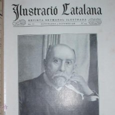 Coleccionismo de Revistas y Periódicos: REVISTA ILUSTRACIÓ CATALANA,D. NICOLAU SALMERON Y ALONSO. OCTUBRE 1908. Lote 53542994