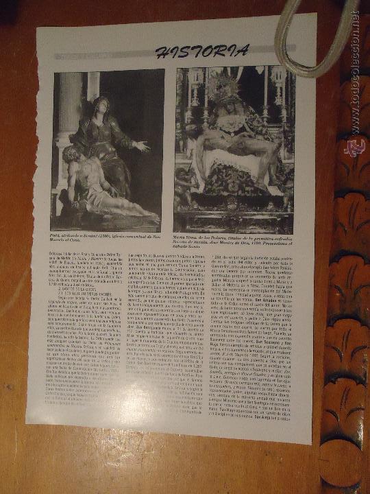 Coleccionismo de Revistas y Peri&oacute;dicos: informacion grafica sobre la semana santa de sevilla - virgen de los dolores de servitas