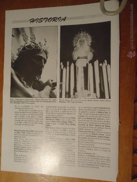 Coleccionismo de Revistas y Peri&oacute;dicos: informacion grafica sobre la semana santa de sevilla - alcala del rio virgen mayor dolor cristo