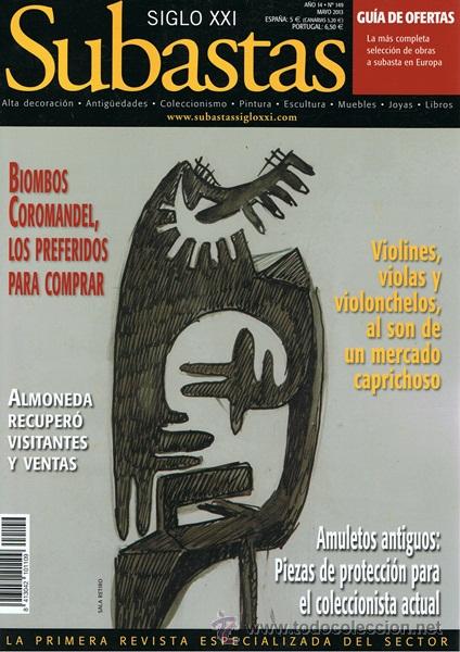 Coleccionismo de Revistas y Peri&oacute;dicos: REVISTA SUBASTAS SIGLO XXI N&ordm; 149 MAYO 2013