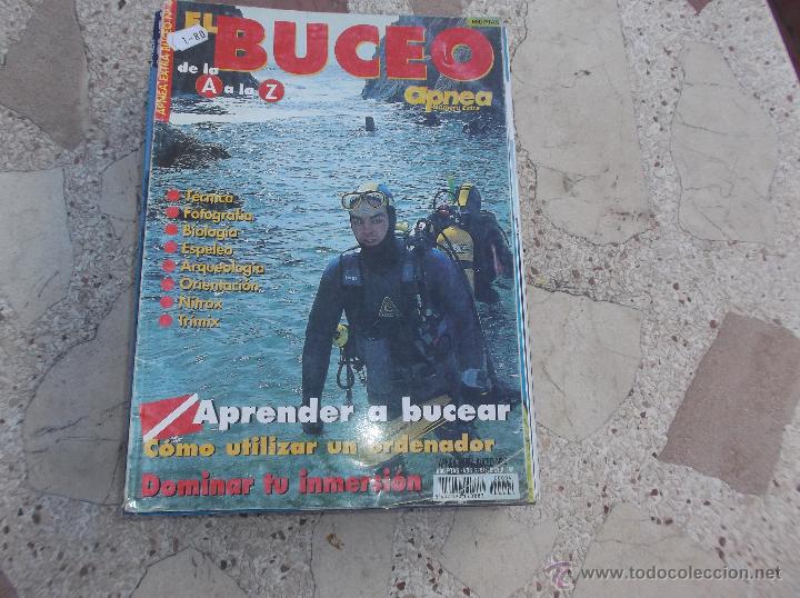 Coleccionismo de Revistas y Peri&oacute;dicos: APNEA EXTRA BUCEO N&ordm; 4: TECNICA, FOTOGRAFIA, BIOLOGIA, ESPELEO, ARQUEOLOGIA, ORIENTACION, NITROX,