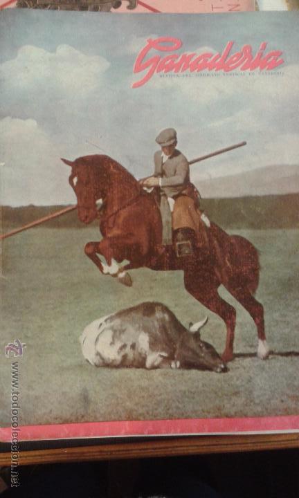 Sammeln von Zeitschriften und Zeitungen: Ganaderia. Revista sindicato Vertical. n&ordm; 39 1946. Leche, Pelos de la reses de Lidia, etc
