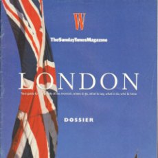 Coleccionismo de Revistas y Periódicos: RESVISTA SUPLEMENTO USA W - LONDON