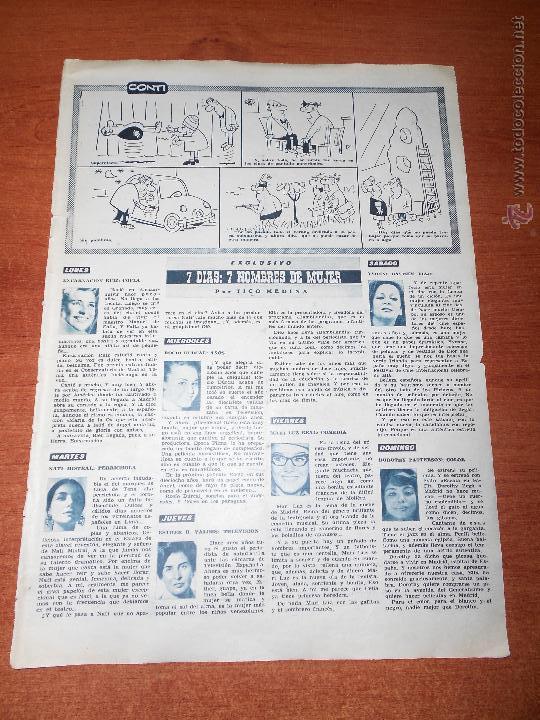 Coleccionismo de Revistas y Peri&oacute;dicos: RECORTE PRENSA 1963: ART&Iacute;CULO ROC&Iacute;O DURCAL CUMPLE 18 A&Ntilde;OS