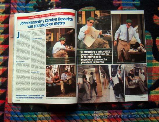 Sammeln von Zeitschriften und Zeitungen: SEMANA / GILLIAN ANDERSON, JOHN JOHN KENNEDY, LAS GRECAS, NATALIA ESTRADA, DAVID HASSELHOFF