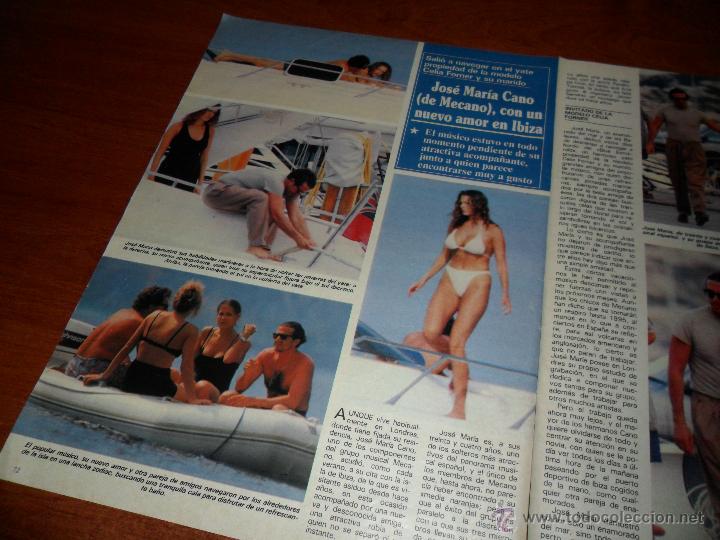Coleccionismo de Revistas y Peri&oacute;dicos: RECORTE DE PRENSA 1994: JOS&Eacute; MAR&Iacute;A CANO DE MECANO