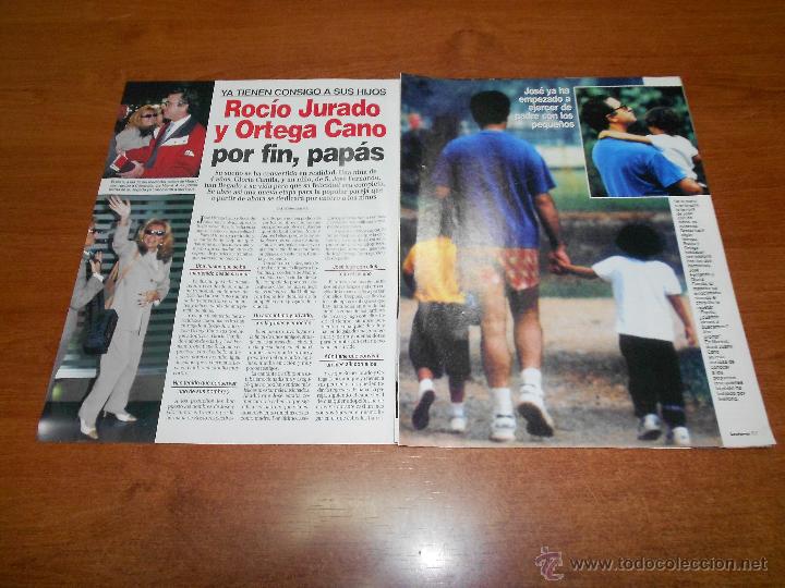 Coleccionismo de Revistas y Peri&oacute;dicos: RECORTE DE PRENSA 1999: ROC&Iacute;O JURADO