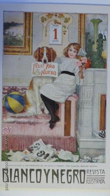 Coleccionismo de Revistas y Peri&oacute;dicos: Blanco y Negro. N&uacute;m. 1.181. 4 enero 1914. Teatro. Moda. Canal de Panam&aacute;. Alfonso XIII. S. Sebastian