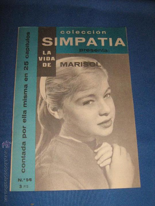 Collectionnisme de Revues et Journaux: COLECCION SIMPATIA MARISOL EDITORIAL FHER N&ordm; 14