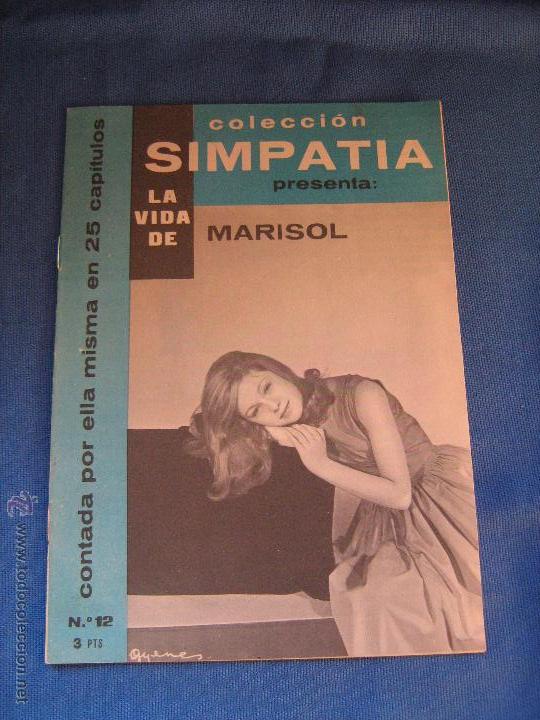 Collectionnisme de Revues et Journaux: COLECCION SIMPATIA MARISOL EDITORIAL FHER N&ordm; 12