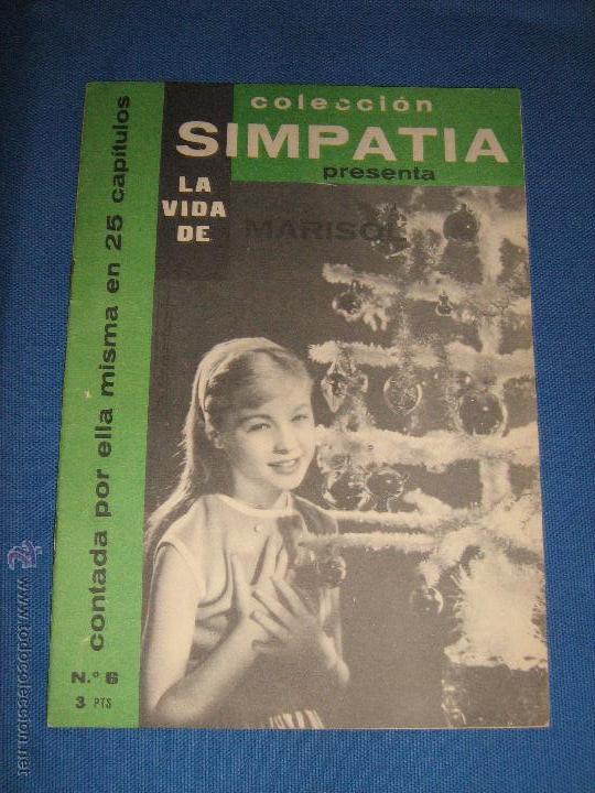 Collectionnisme de Revues et Journaux: COLECCION SIMPATIA MARISOL EDITORIAL FHER N&ordm; 6