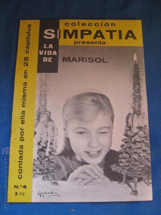 Collectionnisme de Revues et Journaux: COLECCION SIMPATIA MARISOL EDITORIAL FHER N&ordm; 4