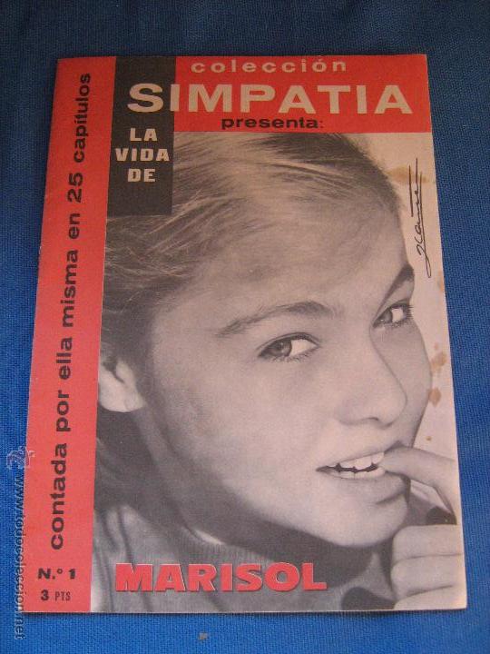 Coleccionismo de Revistas y Peri&oacute;dicos: COLECCION SIMPATIA MARISOL EDITORIAL FHER N&ordm; 1