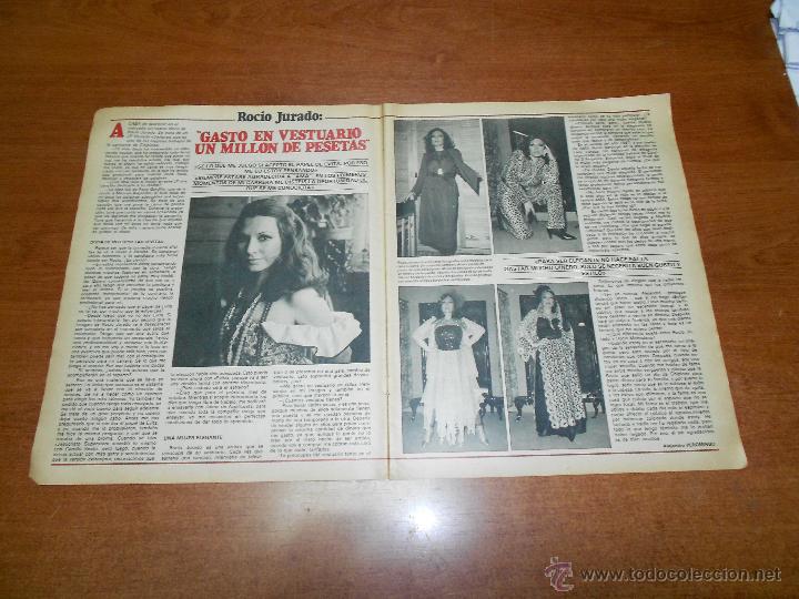 Coleccionismo de Revistas y Peri&oacute;dicos: RECORTE DE PRENSA 1980: ROC&Iacute;O JURADO
