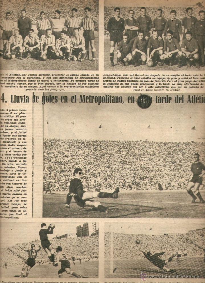 Colecionismo de Revistas e Jornais: A&Ntilde;O 1950 CAFIASPIRINA GUIDO ORLANDO JOSE ANDREU CHARLES RIVER PAYASO FUTBOL ATLETICO MADRID BAR&Ccedil;A