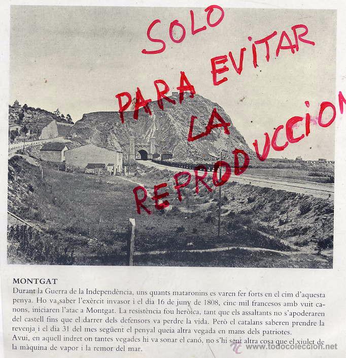 Collection Magazines and Newspapers: BARCELONA ANTIGUA MONGAT BARCELONA FA CENT ANYS HOJA LIBRO