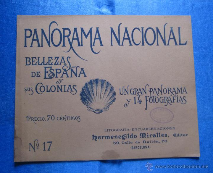 Coleccionismo de revistas y peri&oacute;dicos: PANORAMA NACIONAL. N&ordm; 17. VISTA PANOR&Aacute;MICA DE BARCELONA 2&ordf;. HERMENEGILDO MIRALLES EDITOR. BCN, 1896