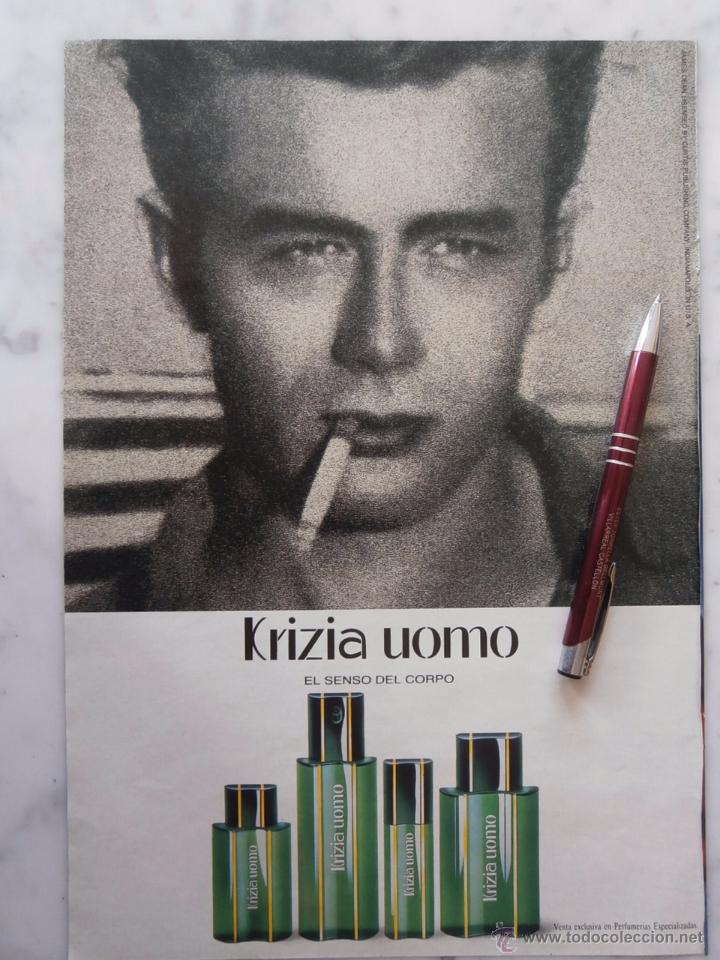 Coleccionismo de Revistas y Peri&oacute;dicos: publicidad  - krizia uomo - james dean -