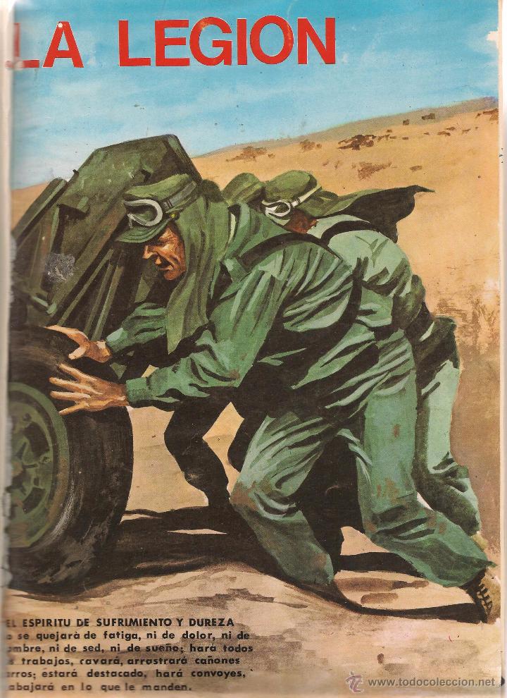 Coleccionismo de revistas y peri&oacute;dicos: LA LEGI&Oacute;N. REVISTA DE LOS TERCIOS. TOMO 193BIS JULIO 1974 A 210 DCBRE 1975.(VI/10)