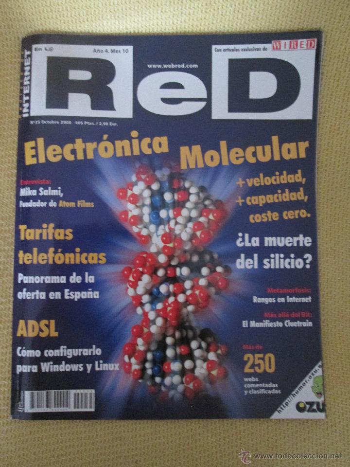 Coleccionismo de revistas y peri&oacute;dicos: EN LA RED N&ordm; 35 Octubre 2000