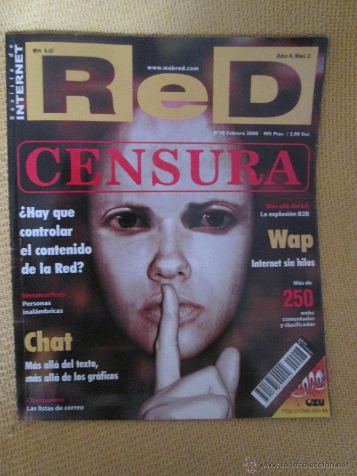 Coleccionismo de revistas y peri&oacute;dicos: EN LA RED N&ordm; 28 Febrero 2000