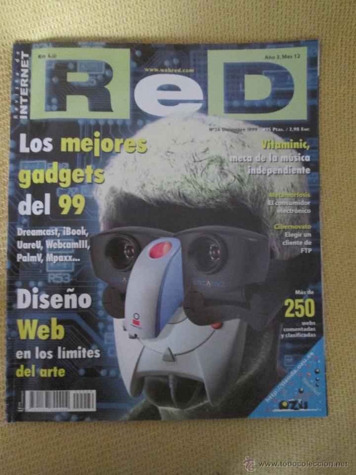 Coleccionismo de revistas y peri&oacute;dicos: EN LA RED N&ordm; 26 Diciembre 1999